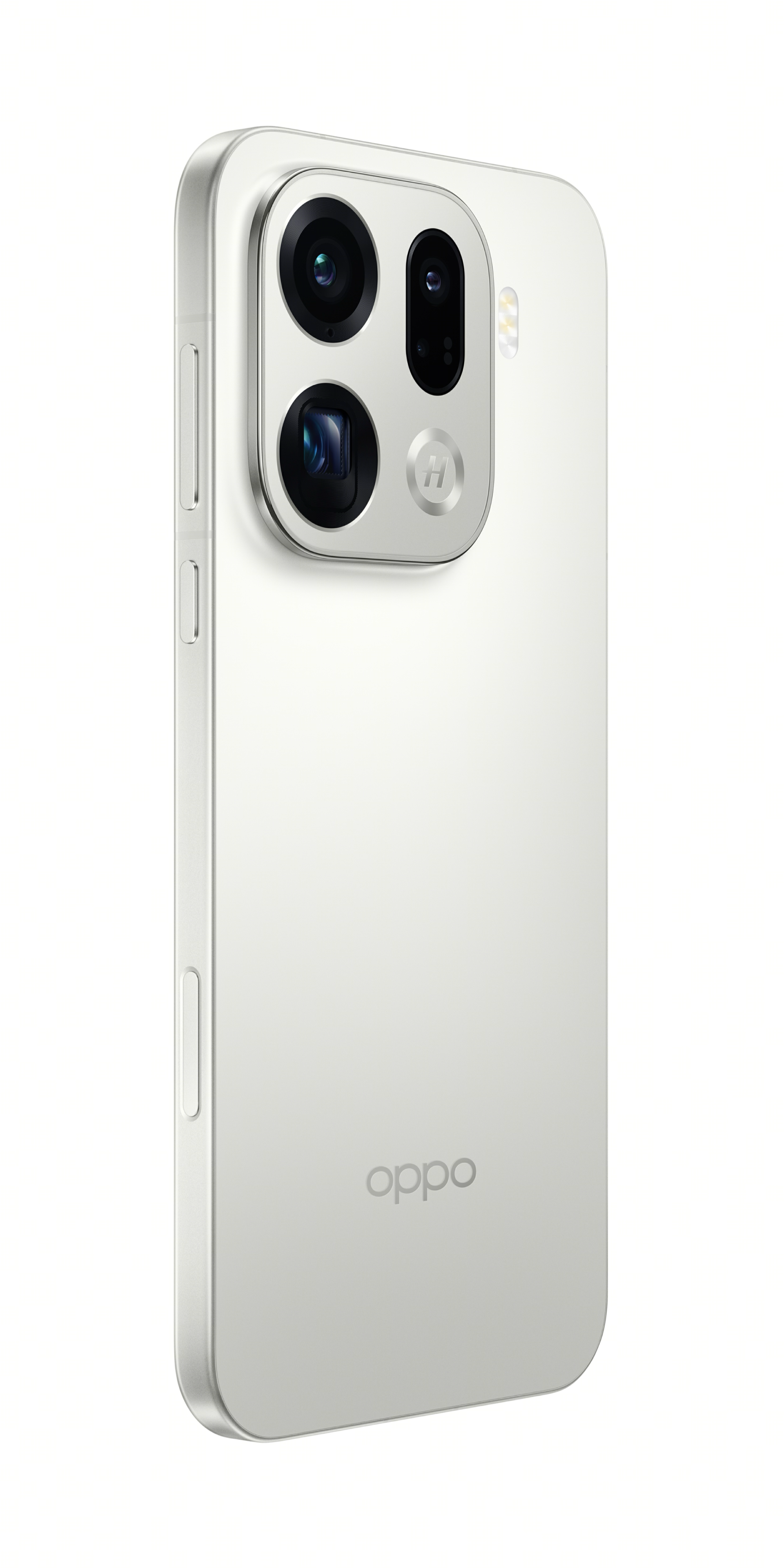 OPPO Find X9 Pro Rear Left Perspective White