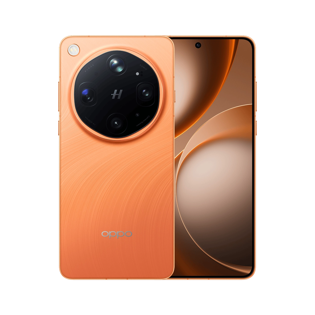 OPPO Find X9 Ultra Homepage Double View Orange