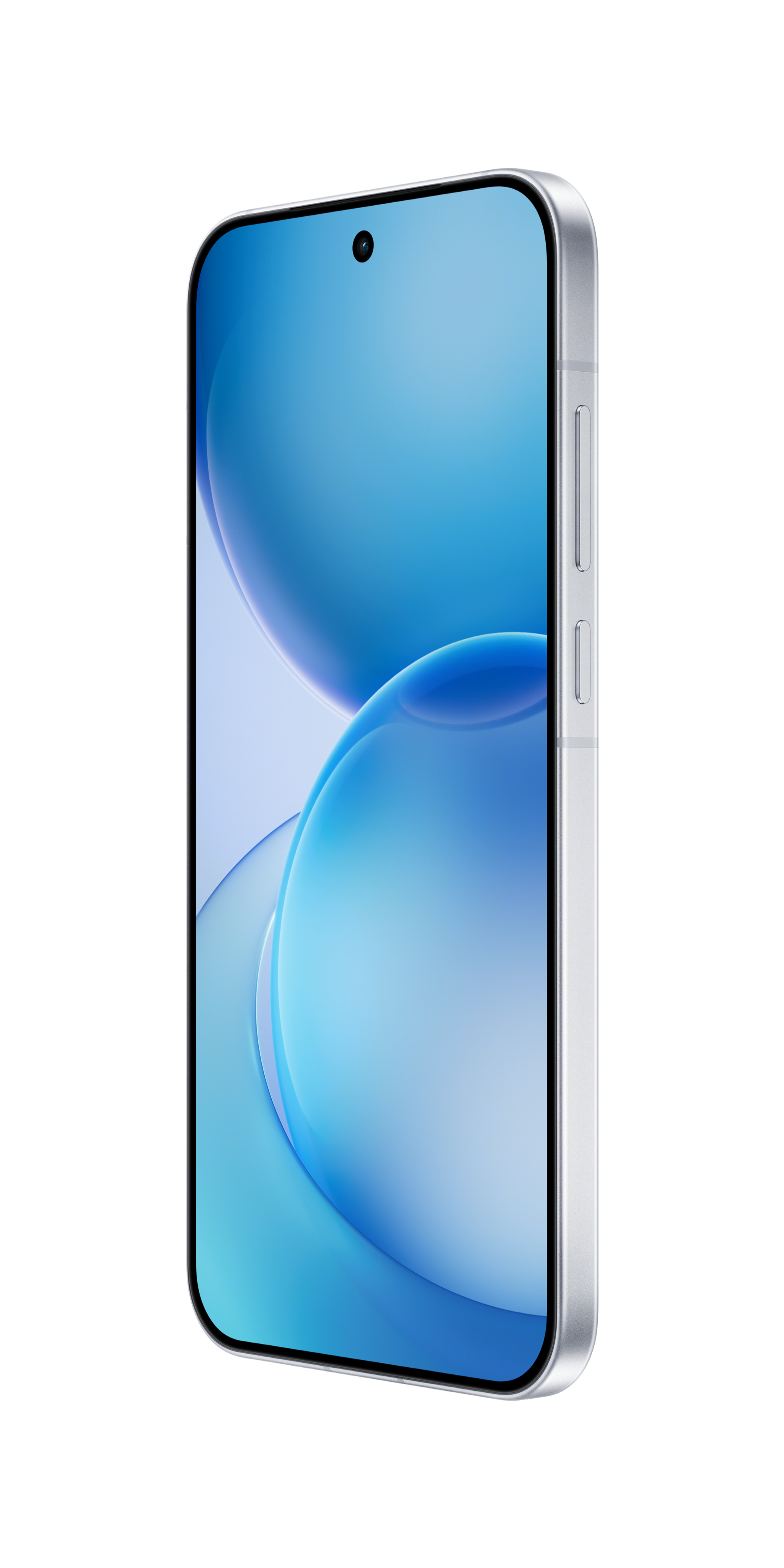 OPPO Reno16 Front Right Perspective White