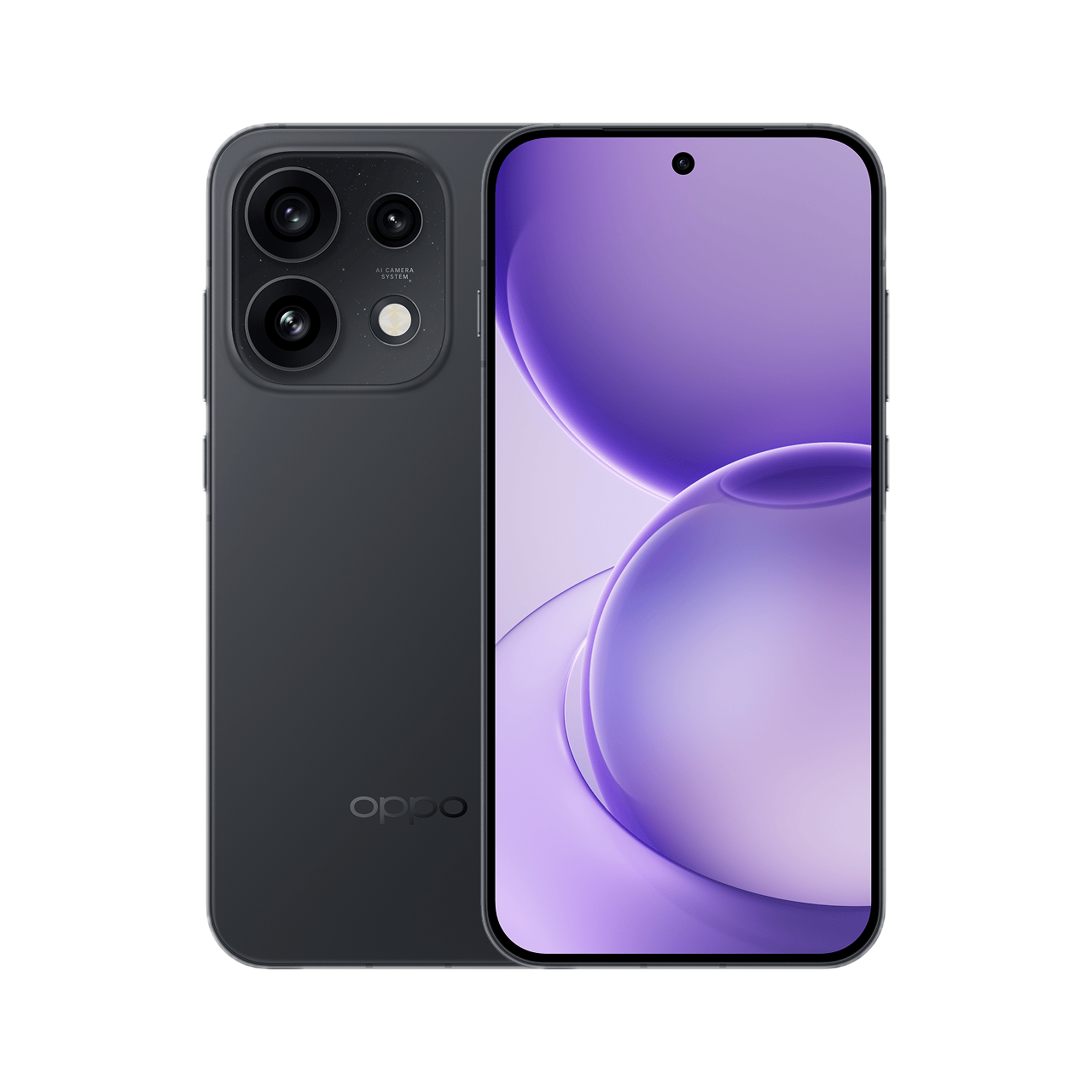 OPPO Reno16 Pro Homepage Double View Black